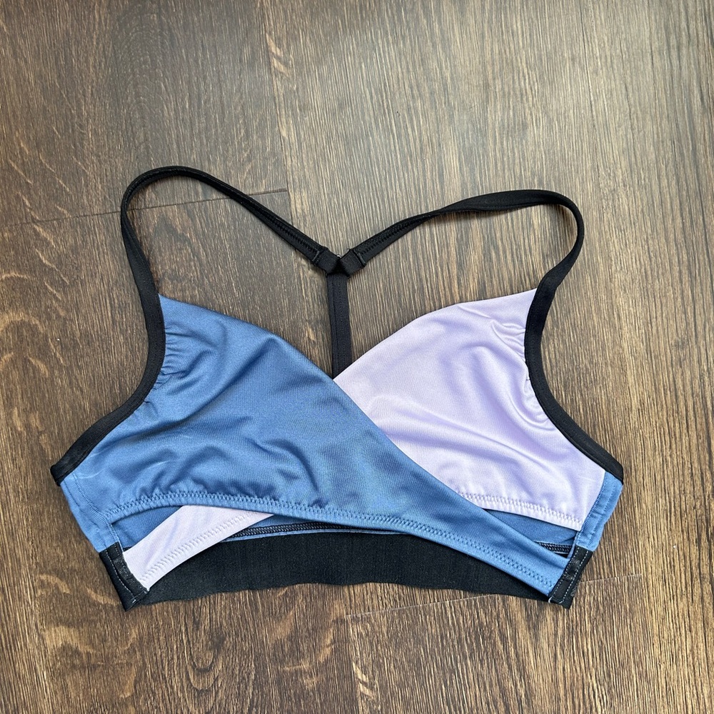 Colorblock Women's sports bra/swim top